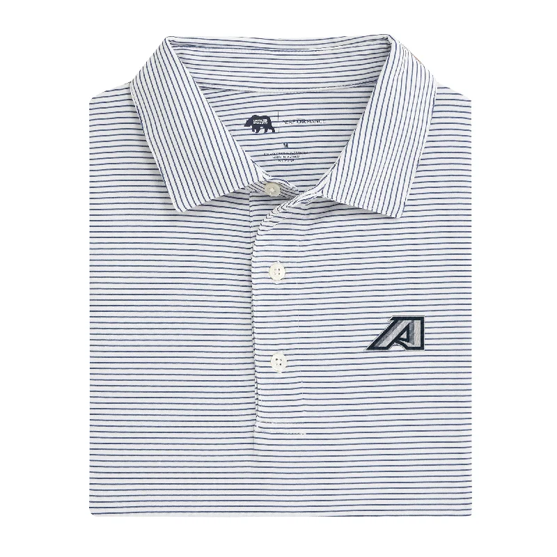 men's spring polo shirts-Birdie Stripe Augusta Performance Polo