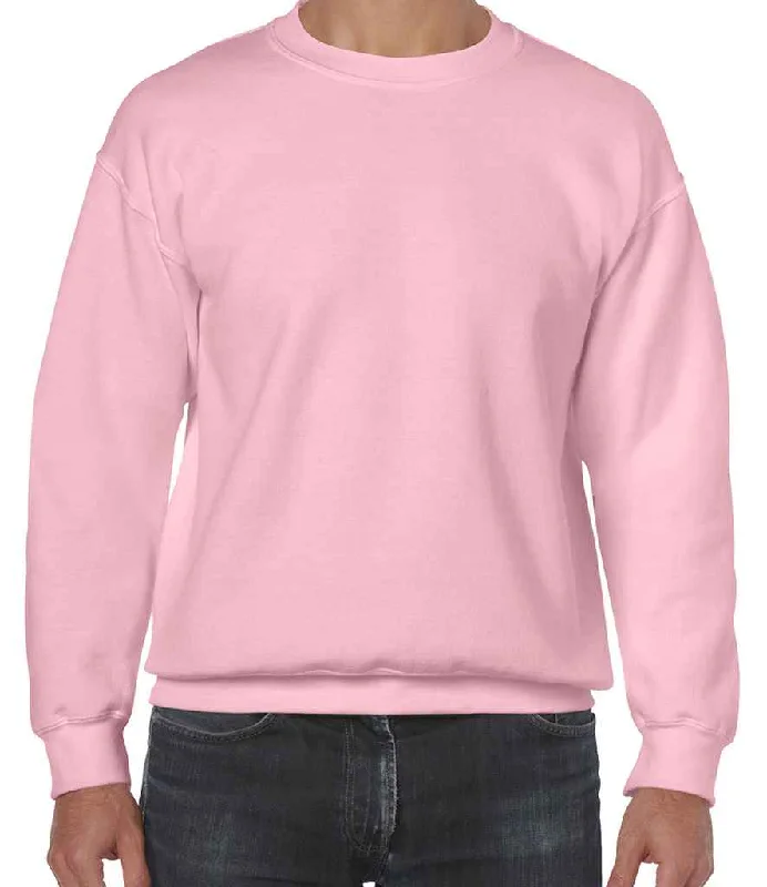 men's slim fit sweatshirts-Gildan Heavy Blend™ Sweatshirt | Light Pink