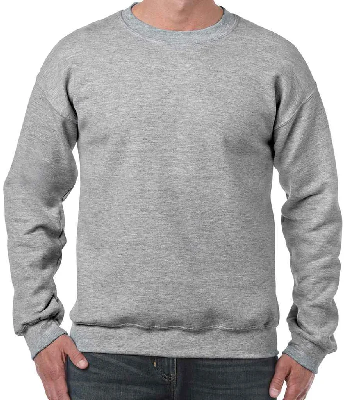 men's workout sweatshirts-Gildan Heavy Blend™ Sweatshirt | Sport Grey