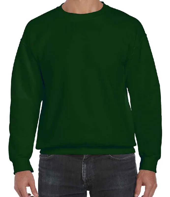 men's hiking sweatshirts-Gildan DryBlend® Sweatshirt | Forest Green