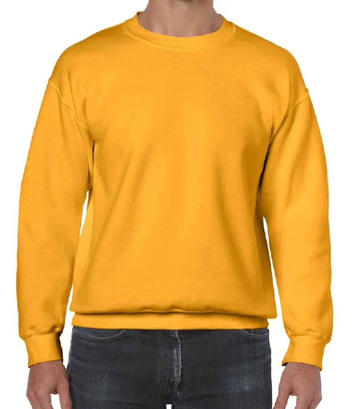 men's quick-dry sweatshirts-Gildan Heavy Blend™ Sweatshirt | Gold