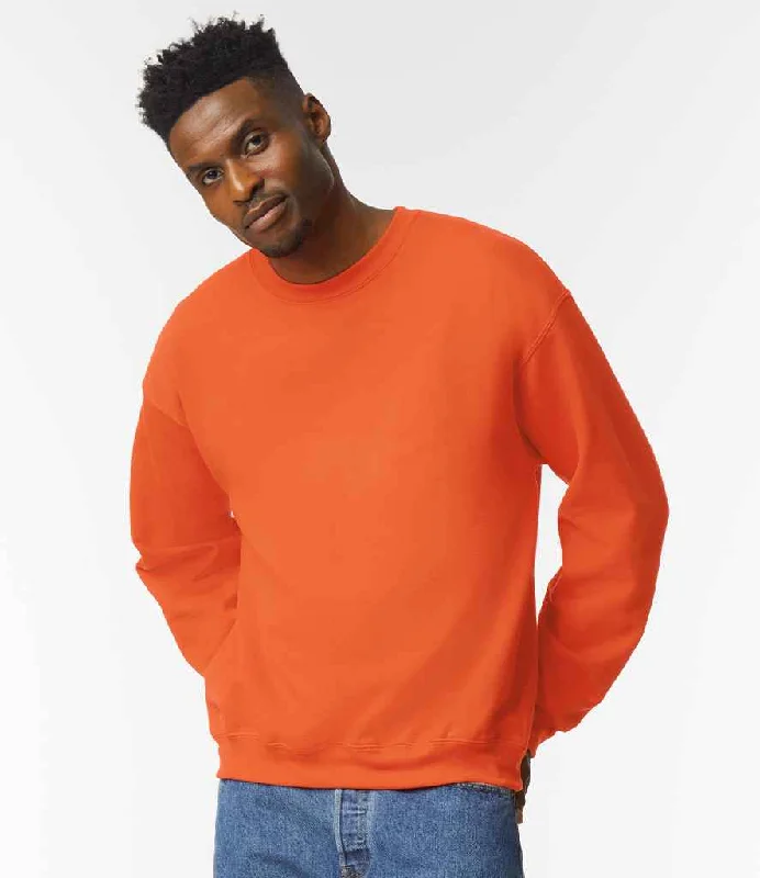 men's relaxed fit sweatshirts-Gildan Heavy Blend™ Sweatshirt | Orange