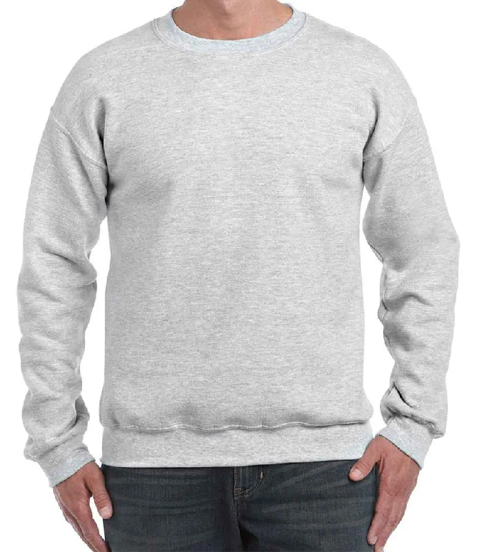 men's travel sweatshirts-Gildan DryBlend® Sweatshirt | Ash