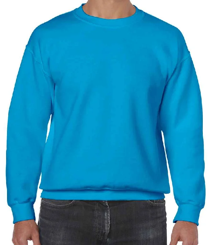 men's cozy fit sweatshirts-Gildan Heavy Blend™ Sweatshirt | Sapphire Blue