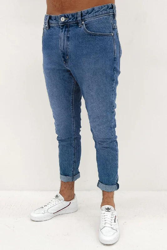 men's tapered pants-A Dropped Slim Jean After Hours OG