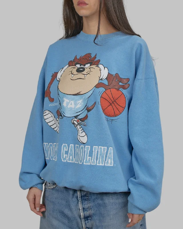 men's water-resistant sweatshirts-(L) 90s North Carolina Tar Heels