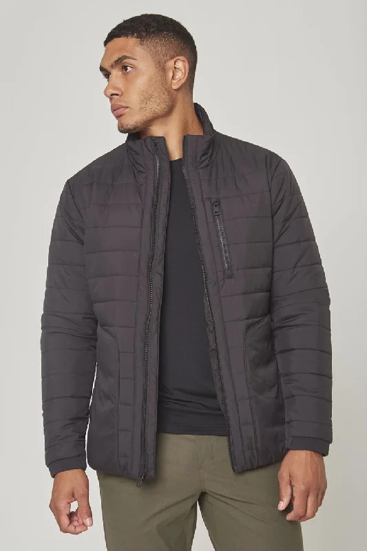 men's spring jackets-Featherlight Jacket - Black