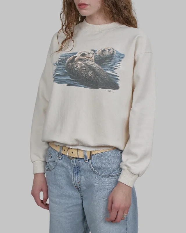 men's water-resistant sweatshirts-(S) 90s Otters