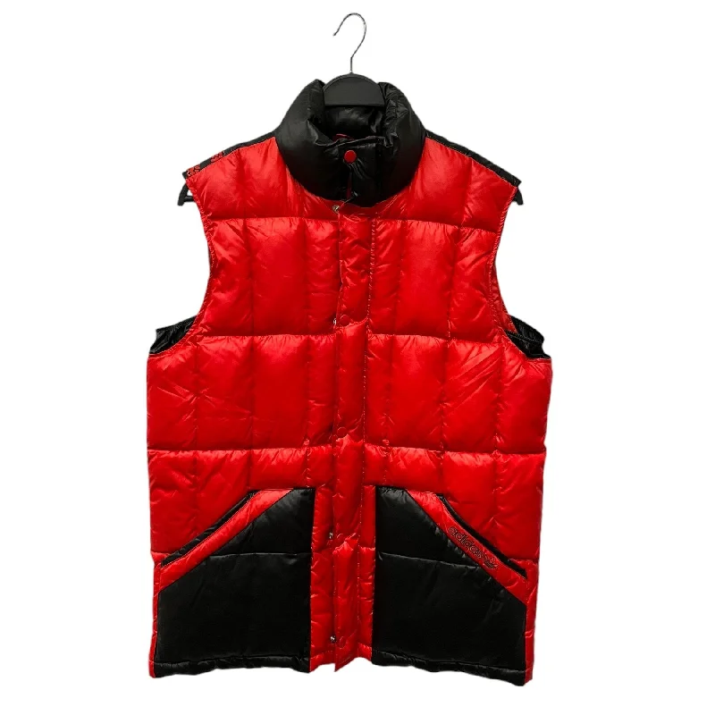 men's training vests-adidas/Puffer Vest/S/Nylon/RED/