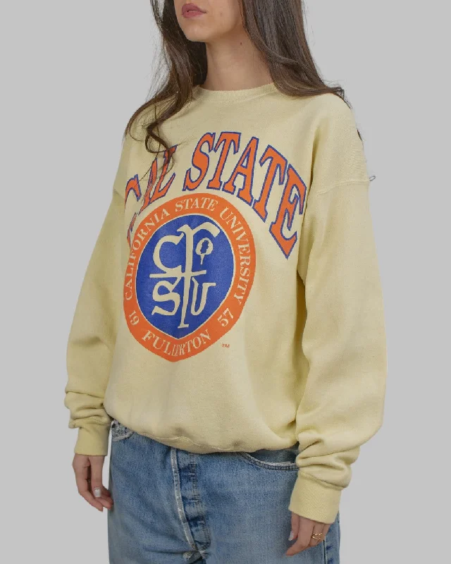 men's vacation sweatshirts-(M) 90s Cal State