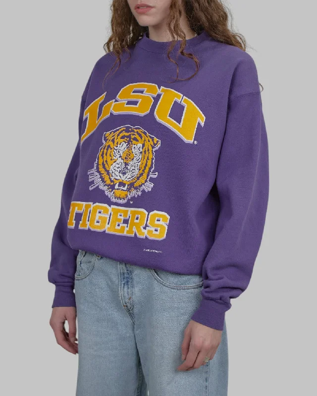 men's thermal sweatshirts-(M) 90s LSU Tigers