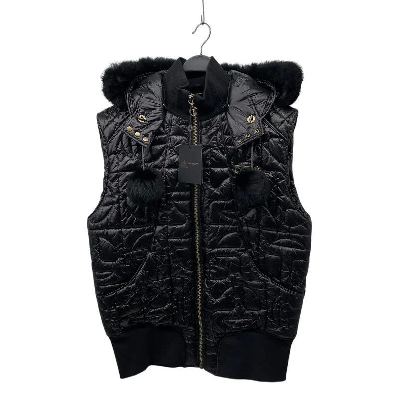 men's camping vests-MOOSE KNUCKLES/Telfar/Puffer Vest/M/Cotton/BLK/