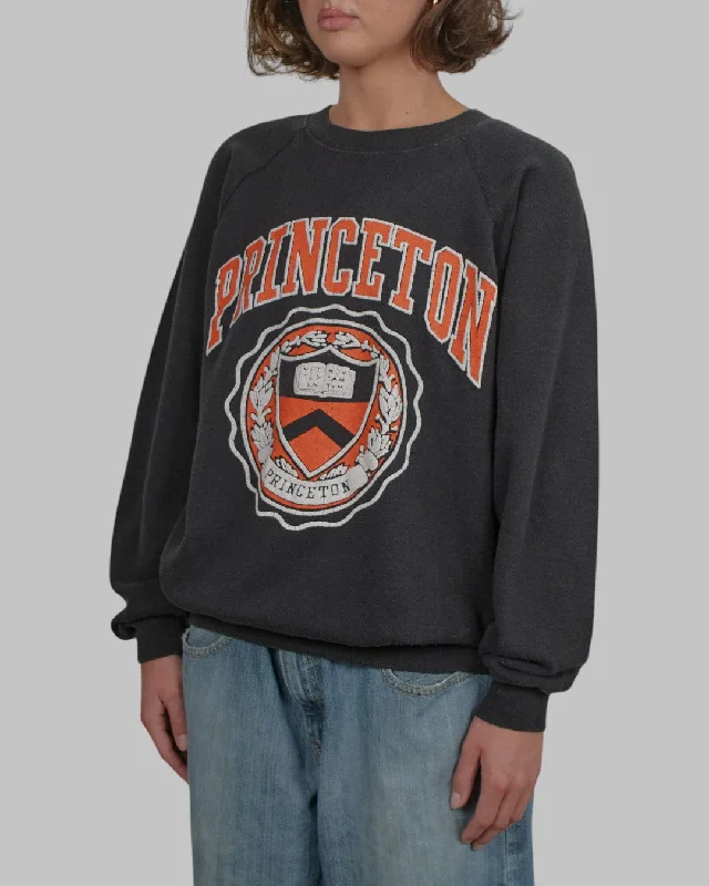 men's durable sweatshirts-(S/M) 80s Princeton University