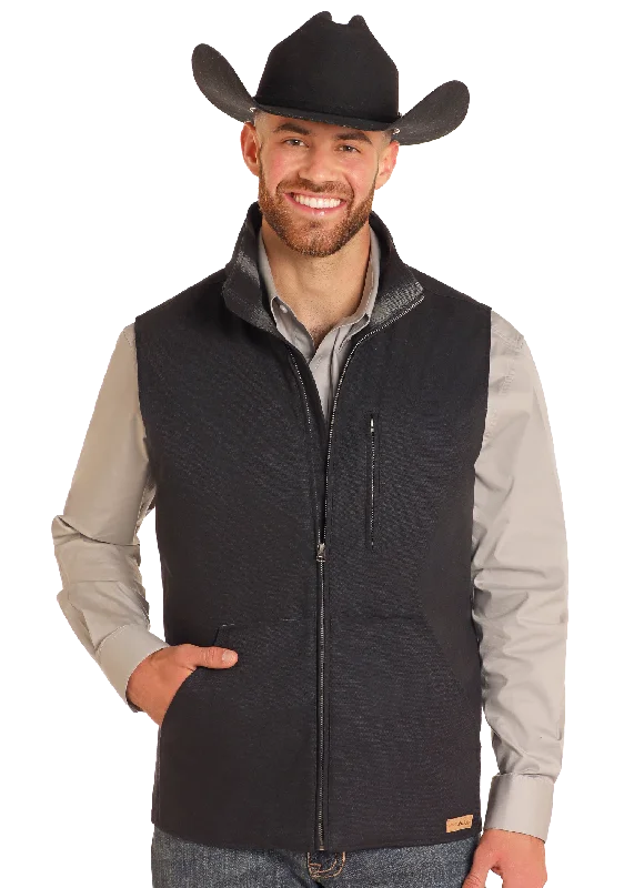 men's work vests-Men's Powder River Conceal Carry Vest #DM98C04090