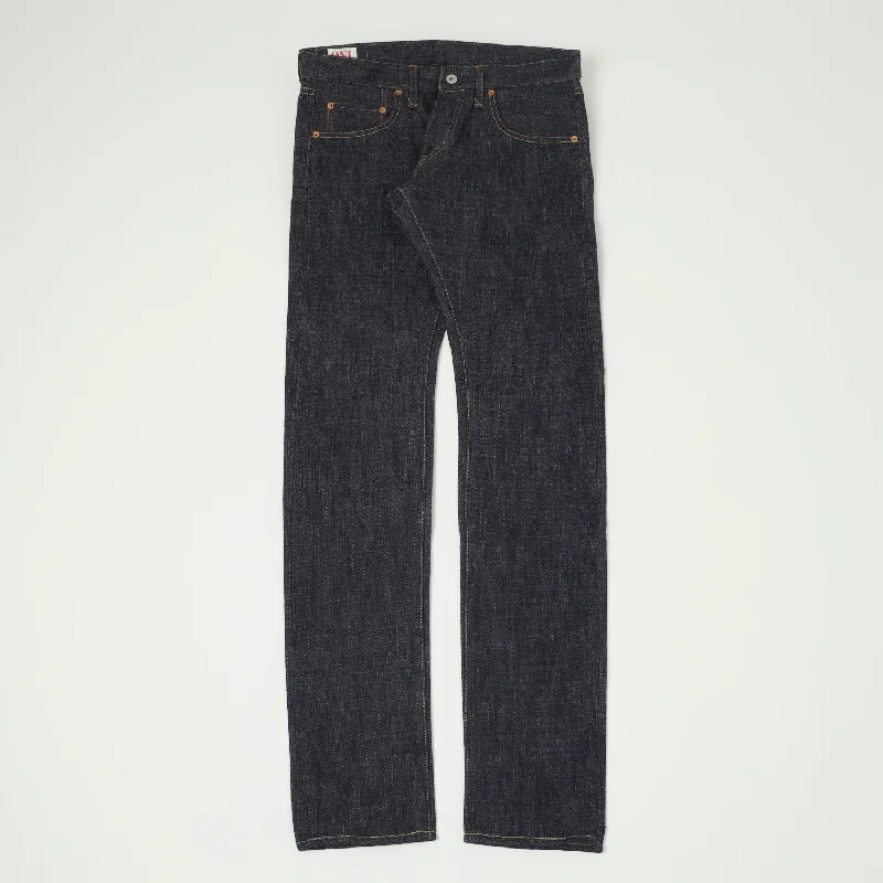 men's high rise pants-ONI 512XX 16.5oz Slim Straight Jean - Raw