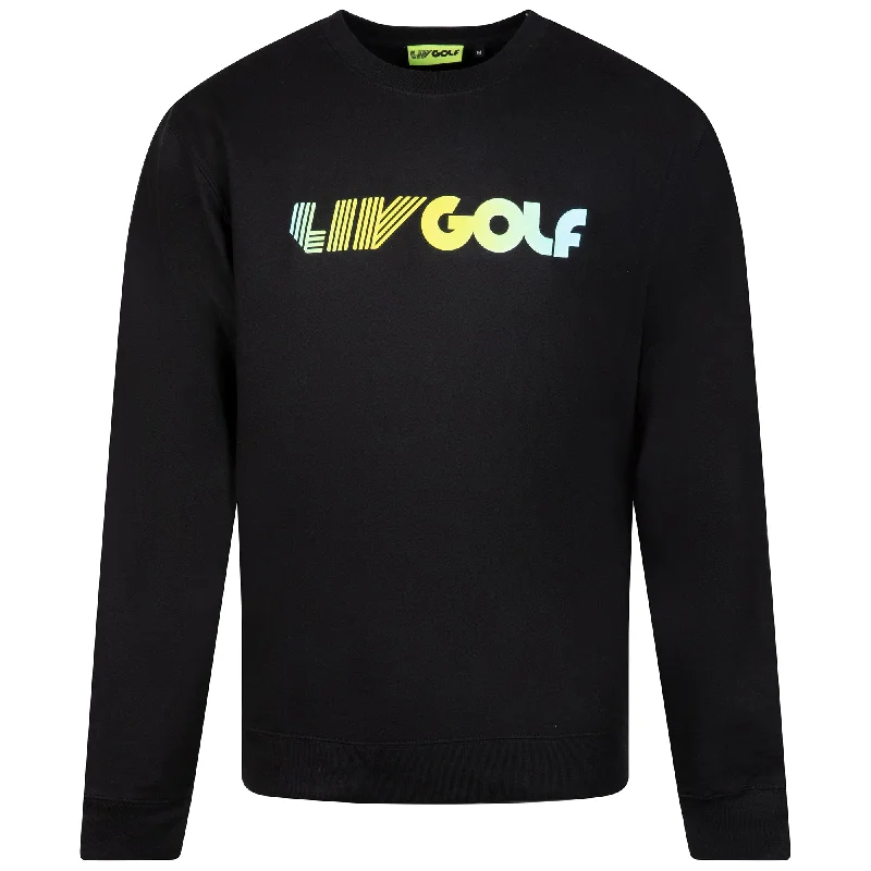 men's retro sweatshirts-LIV Golf | Crewneck Sweatshirt