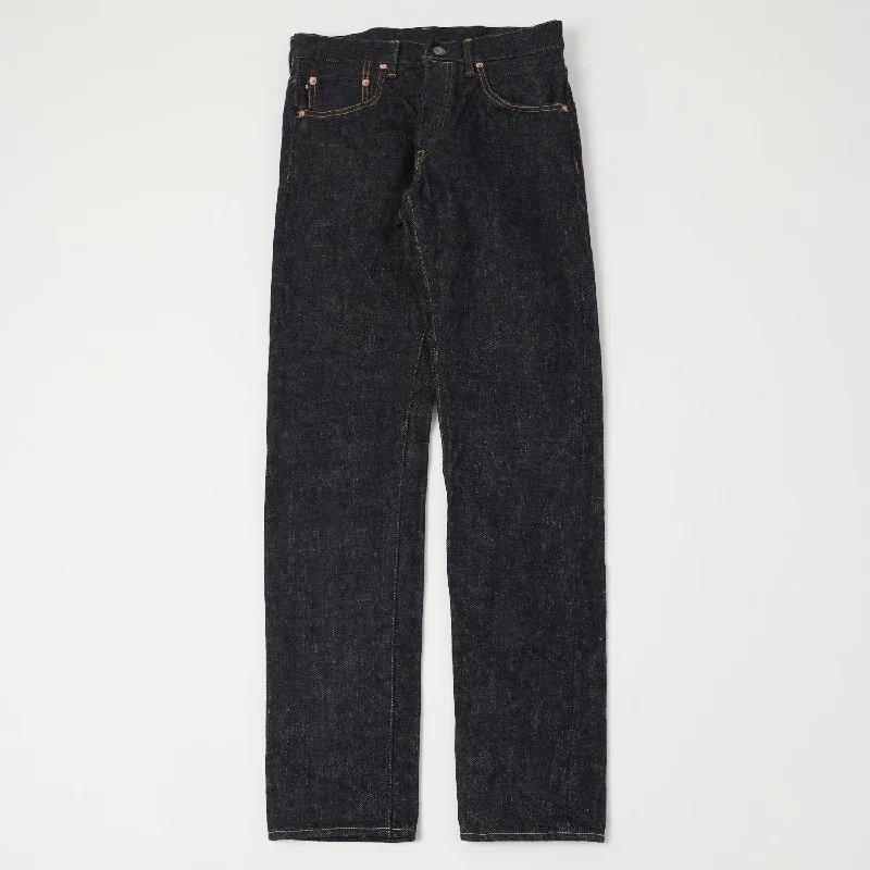 men's chino pants-ONI 902-DIZR 20oz 'Dark Indigo Secret Denim' Regular Tapered Jean - One Wash