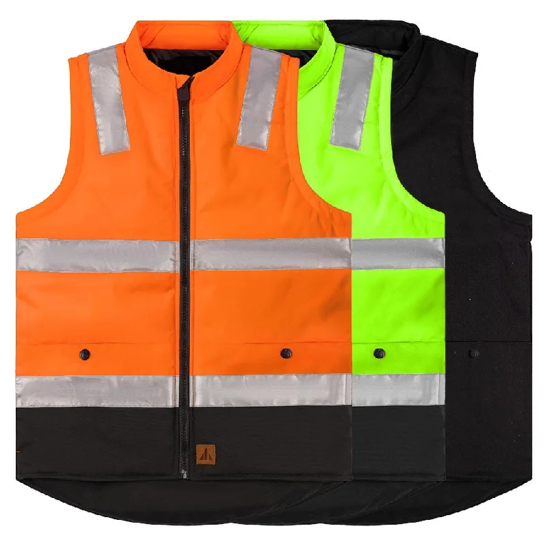 men's reflective vests-BAD PRIME™ DOWN PUFFER WORK VEST