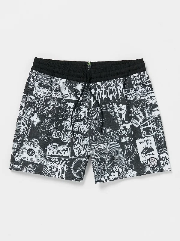 men's affordable shorts-Refute Stoney Trunks - Black