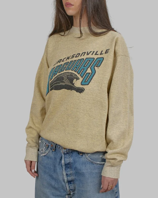 men's fashion-forward sweatshirts-(M) 90s Jacksonville Jaguars