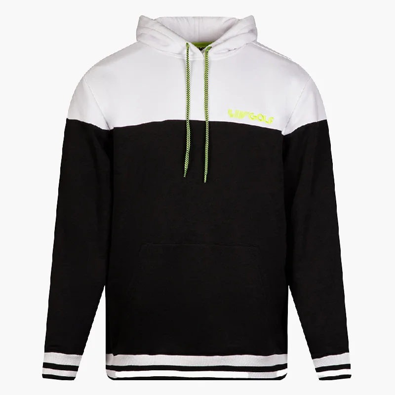 men's streetwear sweatshirts-LIV Golf | Men's Colorblock Yoke Hoodie