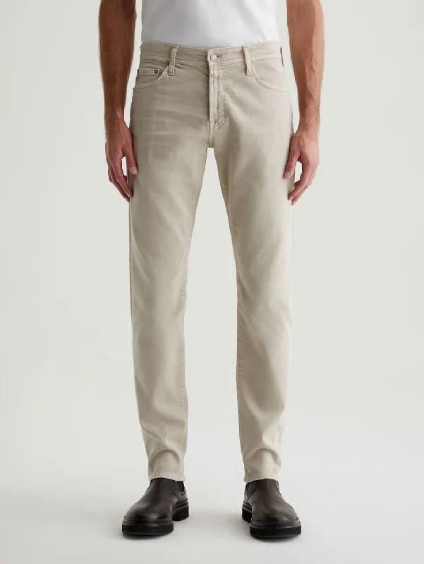 men's linen trousers-Tellis Modern Slim Jean - 7 Years Sulfur Coastal Pebble