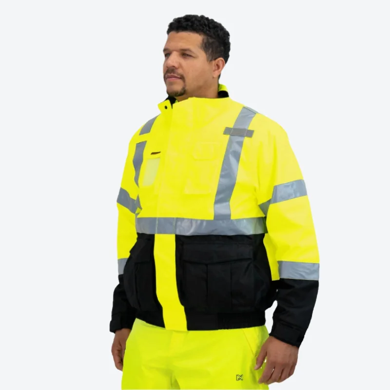 men's windproof jackets-High-Vis Jacket Men’s