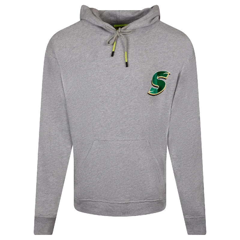 men's minimalist sweatshirts-Stinger GC | Men's Left Chest Logo Hoodie