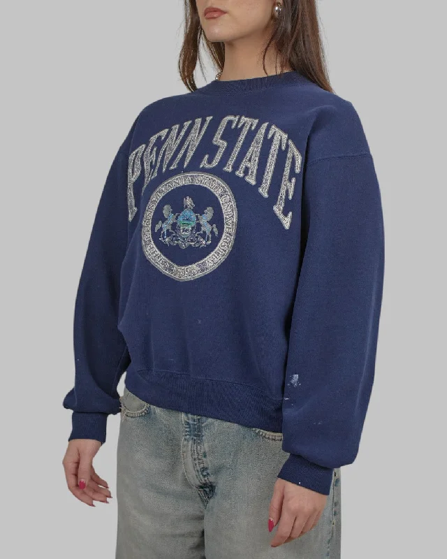 men's printed sweatshirts-(M) 90s Penn State University