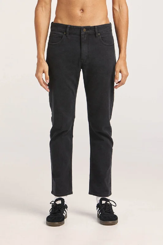 men's activewear pants-L-Two Jean Blackout