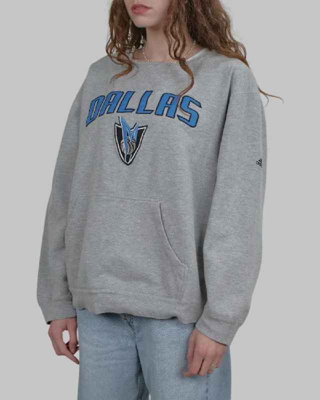 men's striped sweatshirts-(L) 00s Dallas Mavericks