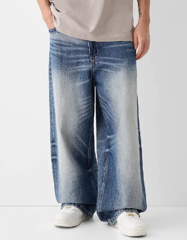 men's work pants-Super Baggy Jeans