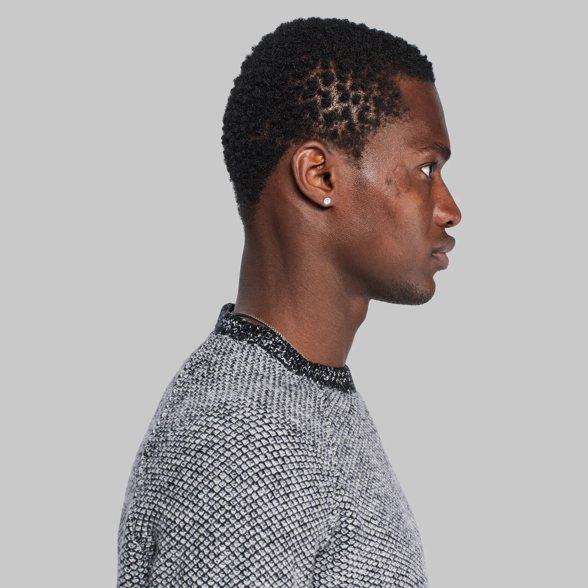 men's winter sweaters-Lab-Grown Sweater. Black edition