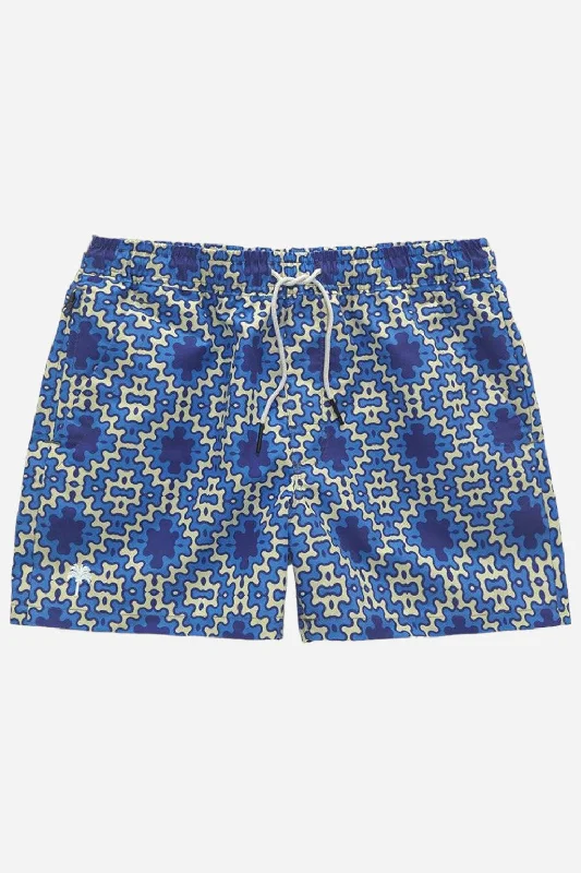 men's beach shorts-OAS Azul Swim Trunks