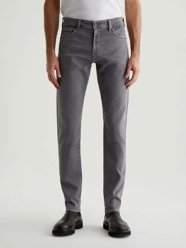 men's cotton pants-Tellis Modern Slim Jean - 7 Years Sulfur Storm Grey