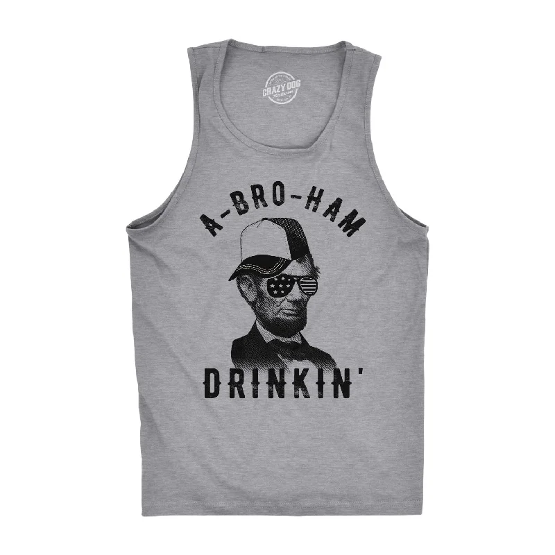 men's tank top for tennis-A-Bro-Ham Drinkin Men's Tank Top