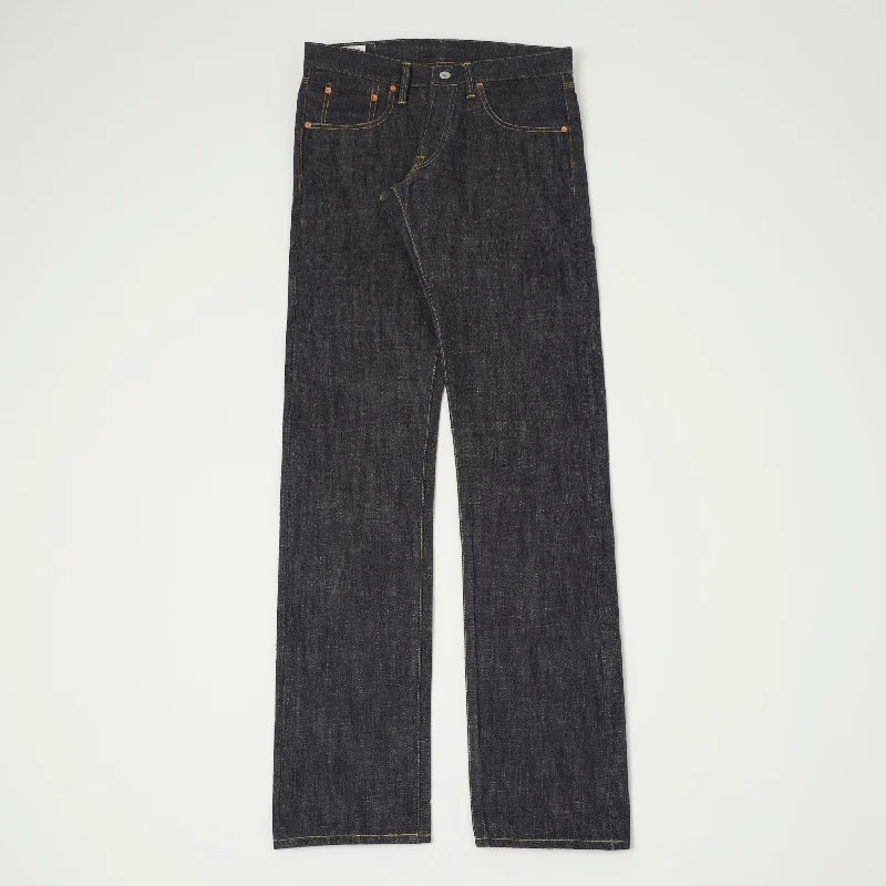 men's high quality pants-ONI 417 14oz Slim Straight Jean - Raw