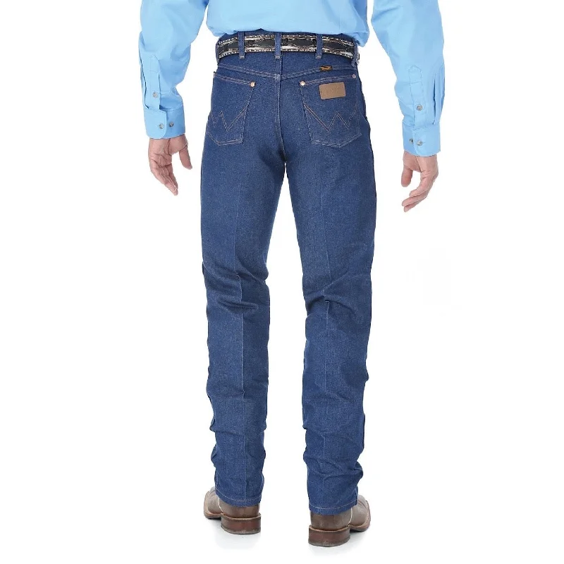 men's versatile pants-Wrangler Men's Original Fit Jean Rigid