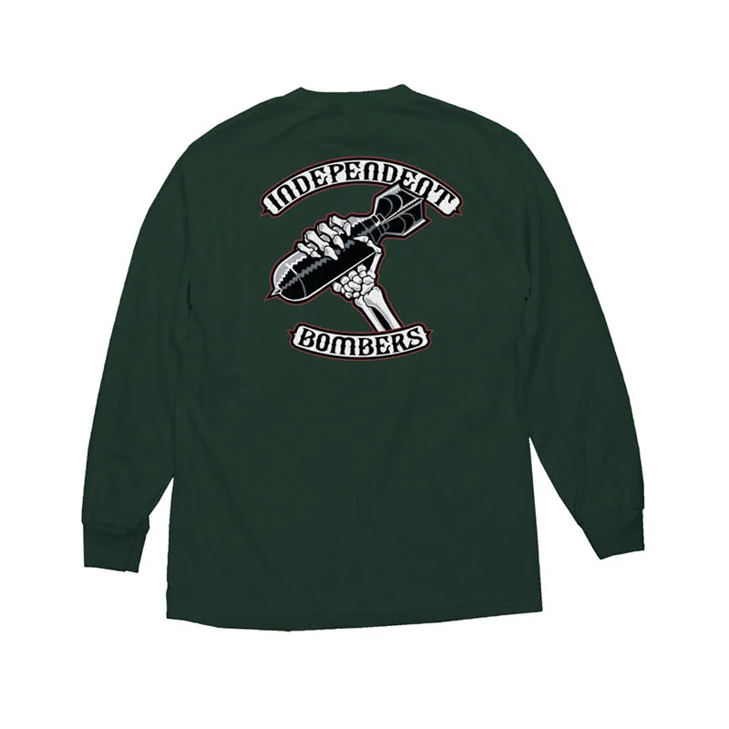 men's cool weather t-shirts-RTB Bombers L/S T-Shirt