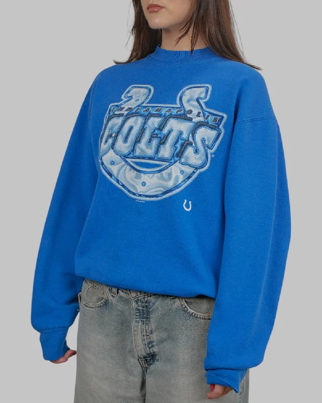 men's bold sweatshirts-(L) 90s Indianapolis Colts