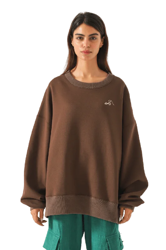 men's everyday sweatshirts-brown made in pak sweatshirt(v1)