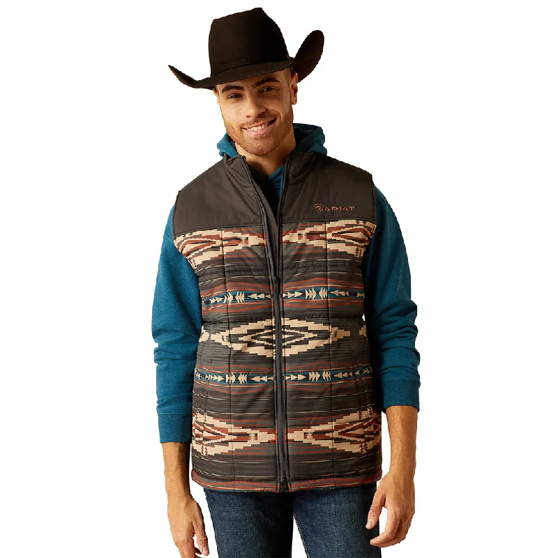 men's fashion vests-Ariat Men's Crius Insulated Vest