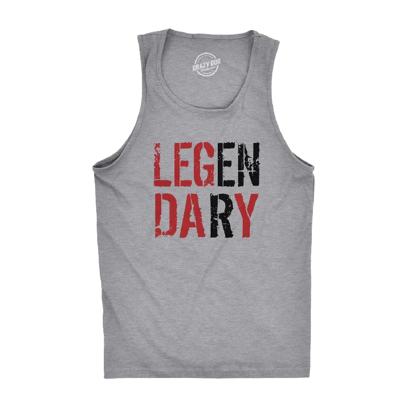 men's tank top high quality-Legendary Leg Day Men's Tank Top