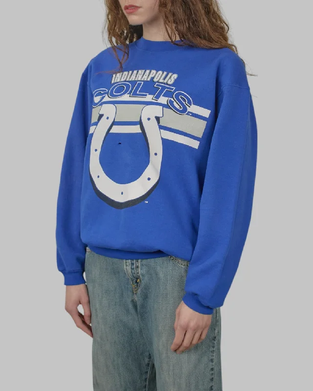 men's casual sweatshirts-(M) 90s Indianapolis Colts