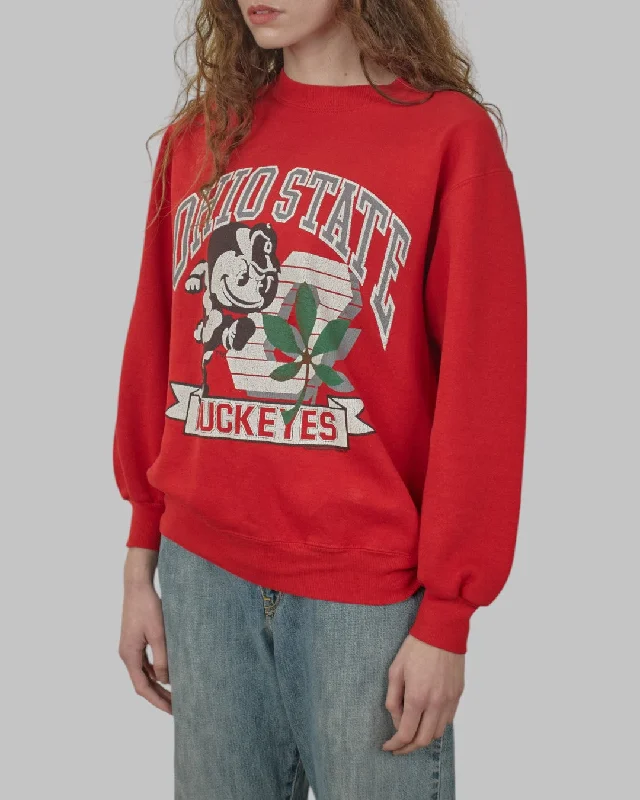 men's stylish sweatshirts-(S) 80s Ohio State Buckeyes