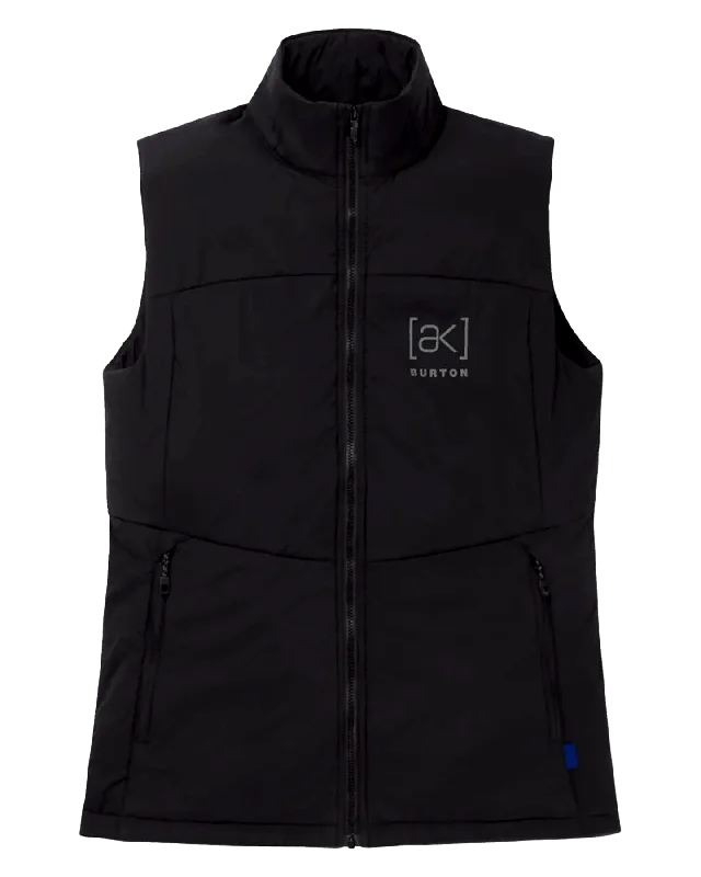 men's breathable vests-Burton Women's [ak]® Helium Stretch Insulated Vest - True Black