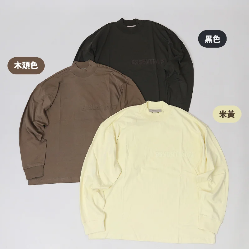 men's fall sweatshirts-Fear Of God Essentials Long Sleeve Tee [125SU22201]