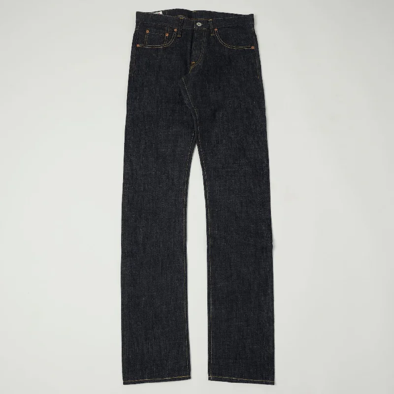 men's comfortable trousers-ONI 517 14oz Slim Straight Jean