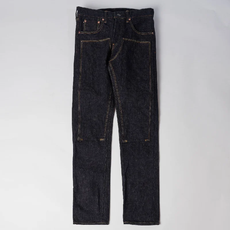 men's pajama trousers-ONI 547DIZR-DK 20oz 'Dark Indigo Secret Denim' Slim Straight Jean - One Wash