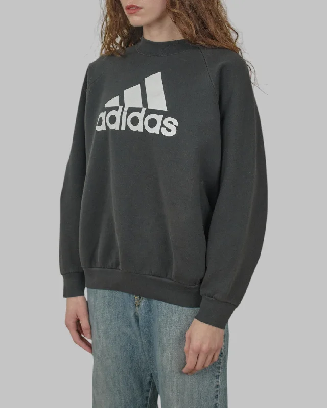 men's gym sweatshirts-(L) 90s Adidas